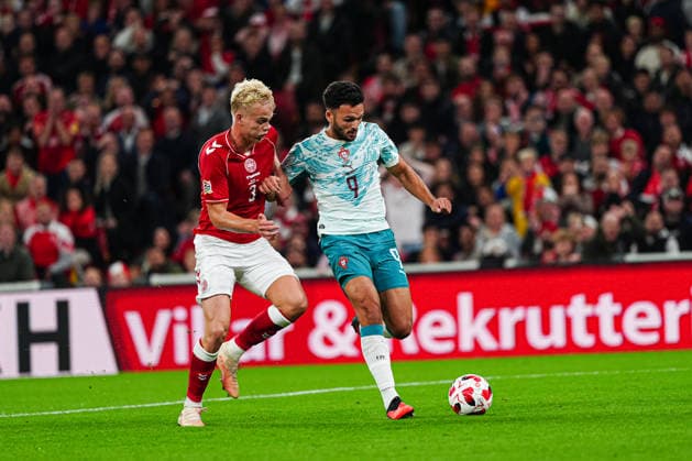 Tor zum 1:2 Goncalo Ramos (Portugal, 09) DEN, Dänemark vs. Portugal, Fußball, UEFA Nations League A, Gruppe 4, Spieltag 03, Saison 2026 2027, 01.10.2026 DEN, Dänemark vs. Portugal, Fußball, UEFA Nations League A, Gruppe 4, Spieltag 03, Saison 2026 2027, 01.10.2026 Kopenhagen Copyright: xEibner-Pressefoto MarcelxvonxFehrnx EP_MFN