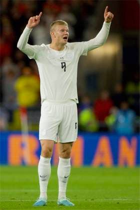 RECORD DATE NOT STATED Football - UEFA Nations League - Group A4 - Wales v Norway CARDIFF, WALES - Thursday, October 1, 2026: Norway s Erling Haaland during the UEFA Nations League Group A4 Matchday 3 match between Wales and Norway at the Cardiff City Stadium. (Photo by David Rawcliffe Propaganda) CARDIFF Cardiff City Stadium CARDIFF WALES  Copyright: xDavidxRawcliffex 2026-10-01-Wales_v_Norway-044