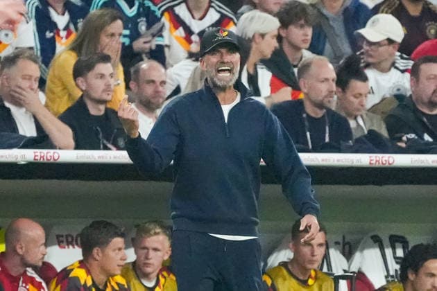 Bundestrainer Jürgen Klopp (Deutschland Germany) emotional - München 01.10.2026: Deutschland vs. Serbien, UEFA Nations League, 3. Spieltag, Allianz Arena