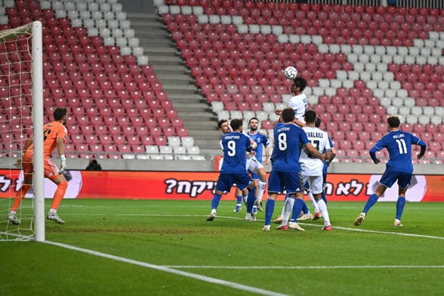 IPA89190104 - Dor Peretz (Israel) during the Nations League phase, Matchday 3, League B Group B3, between Israel and Kosovo on October 1, 2026, at Nagyerdei Stadium in Debrecen, Hungary  Copyright: xVincenzoxOrlando IPAxSportx xx IPA89190104