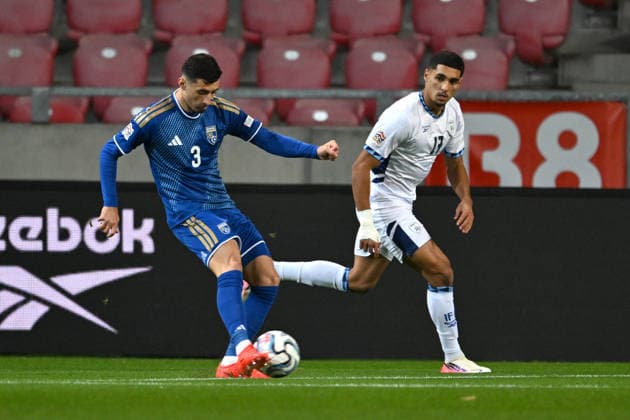 SOCCER - UEFA Nations League - Israel vs. Kosovo Photo by IPA ABACAPRESS.COM89189671 - Milot Avdyli (Kosovo) during the Nations League, Matchday 3, League B Group B3, between Israel and Kosovo on October 1, 2026, at Nagyerdei Stadium in Debrecen, Hungary Haifa Israel  Copyright: xIPAxSport ABACAx