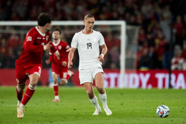 261001 Thelo Aasgaard of Norway during the Nations League football match between Wales and Norway on October 1, 2026 in Cardiff. Photo: Vegard Grott BILDBYRAN kod VG VG1015 bbeng fotboll football soccer fotball nations league landskamp norge norway walesbbeng fotboll football soccer fotball nations league landskamp norge norway wales Copyright: VEGARDxGRoTT BB261001VG051