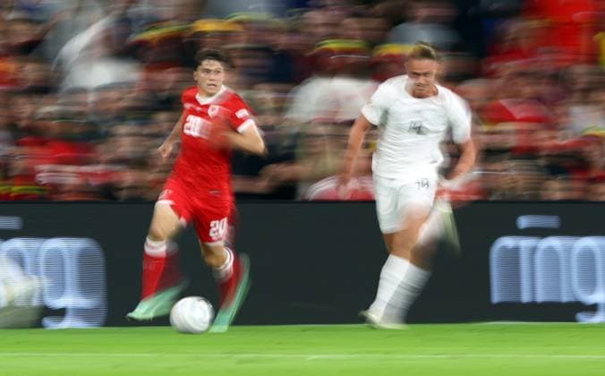 Dan James of Wales Wales v Norway, UEFA Nations League, Football, Cardiff City Stadium, Cardiff, UK - 01 Oct 2026Cardiff Cardiff City Stadium United Kingdom  Copyright: xKieranxMcManus Shutterstockx 17180132az