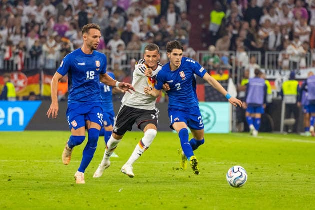 01.10.26 Deutschland - Serbien Deutschland, München, 01.10.2026, Fussball, Nations League, Saison 2026 2027, Deutschland - Serbien: Said El Mala (Deutschland).