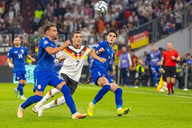 01.10.26 Deutschland - Serbien Deutschland, München, 01.10.2026, Fussball, Nations League, Saison 2026 2027, Deutschland - Serbien: Said El Mala (Deutschland).