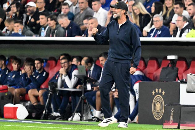 01.10.2026, xsltx, Fussball UEFA Nations League, Deutschland - Serbien v.l. Bundestrainer Trainer Juergen Jürgen Klopp (Deutsche Fussball Nationalmannschaft DFB) München
