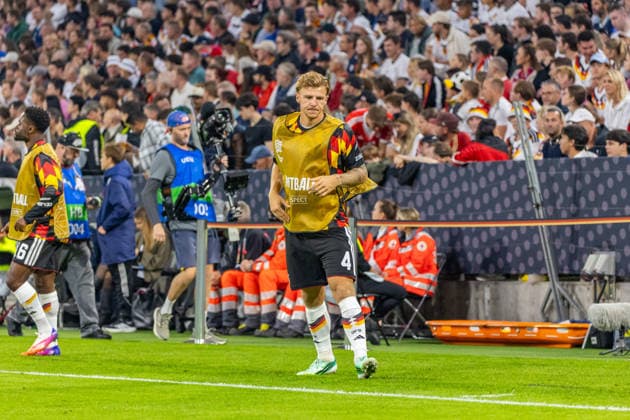 01.10.26 Deutschland - Serbien Deutschland, München, 01.10.2026, Fussball, Nations League, Saison 2026 2027, Deutschland - Serbien: Finn Jeltsch (Deutschland).
