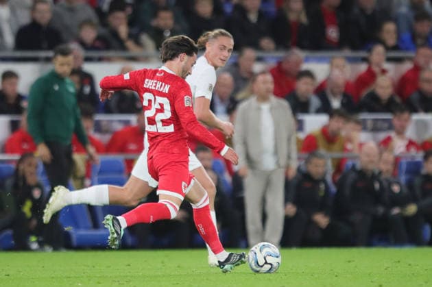 Wales v Norway, UEFA Nations League Joshua Sheehan of Wales during the UEFA Nations League match between Wales and Norway at Millenium Stadium, Cardiff, UK on 1 October 2026. Cardiff Millenium Stadium Wales UK Editorial use only , Copyright: xAlunxRobertsx PSI-24949-0091