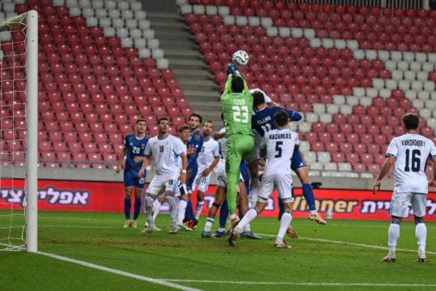 SOCCER - UEFA Nations League - Israel vs. Kosovo Photo by IPA ABACAPRESS.COM89192907 - Assaf Tzur (Israel) during the Nations League phase, Matchday 3, League B Group B3, between Israel and Kosovo on October 1, 2026, at the Nagyerdei Stadium in Debrecen, Hungary Haifa Israel  Copyright: xIPAxSport ABACAx