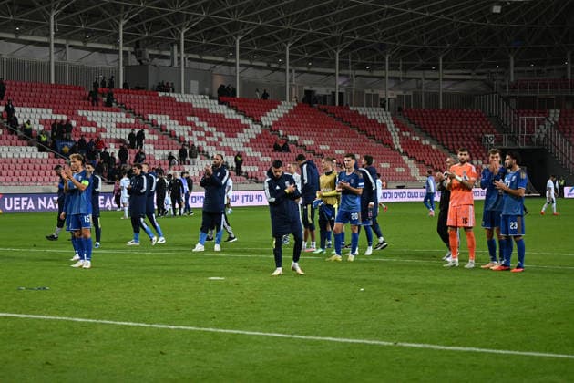 SOCCER - UEFA Nations League - Israel vs. Kosovo Photo by IPA ABACAPRESS.COM89192908 - Closing remarks on the Kosovo match during the Nations League phase, Matchday 3, League B, Group B3, between Israel and Kosovo on October 1, 2026, at Nagyerdei Stadium in Debrecen, Hungary Haifa Israel  Copyright: xIPAxSport ABACAx