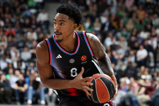 BASKET BALL : Paris Basket Vs Zalgiris Kaunas - Euroligue - 01 10 2026 Jared Rhoden (Paris) ParisFrance  Copyright: xMichaelxBaucherx