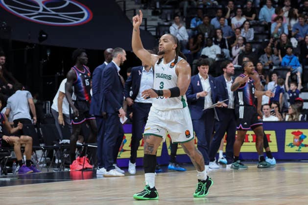 BASKET BALL : Paris Basket Vs Zalgiris Kaunas - Euroligue - 01 10 2026 Carsen Edwards (Zalgiris Kaunas) ParisFrance  Copyright: xMichaelxBaucherx