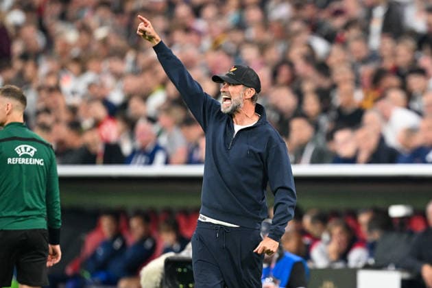 Jürgen Klopp (Deutschland Coach) Gestik Geste gestikuliert 01.10.2026 ¢ Fussball ¢ Nations League ¢ Deutschland vs Serbien, Allianz Arena, München Muenchen, Bayern Germany