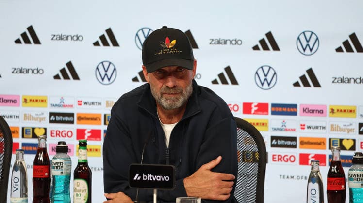 01.10.2026, xrekx, Fussball UEFA Nations League, Deutschland - Serbien v.l. Pressekonferenz Jürgen Juergen Klopp Trainer (Deutschland) München