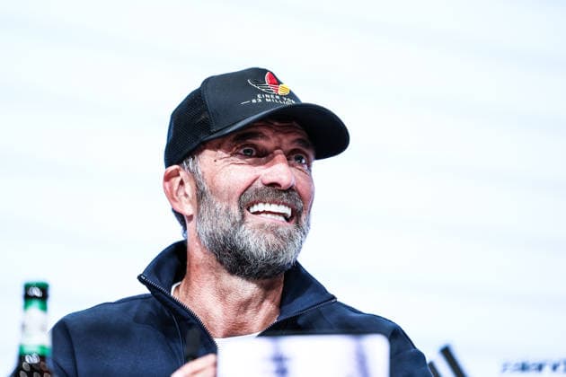 Fussball, UEFA Nations League Saison 2026 2027 Gruppe A2 - 3.Spieltag Deutschland - Serbien 01.10.2026, Allianz Arena Jürgen Klopp (Trainer Deutschland) Pressekonferenz München Allianz Arena Bayern Deutschland