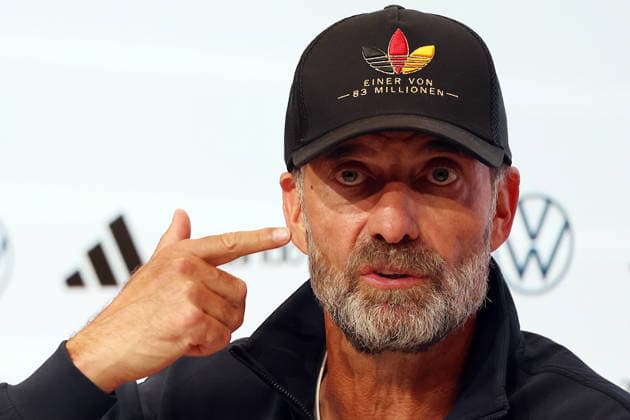 01.10.2026, xrekx, Fussball UEFA Nations League, Deutschland - Serbien v.l. Pressekonferenz Jürgen Juergen Klopp Trainer (Deutschland) München