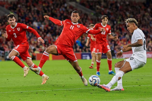 Wales v Denmark UEFA Nations League Antontio Nusa Of Norway during the UEFA Nations League Group D match at the Cardiff City Stadium, Cardiff 01 10 2026 UK Newspapers OUT Copyright: xGeraintxNicholasx FIL-24019-0074