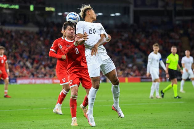 Wales v Denmark UEFA Nations League Antontio Nusa Of Norway during the UEFA Nations League Group D match at the Cardiff City Stadium, Cardiff 01 10 2026 UK Newspapers OUT Copyright: xGeraintxNicholasx FIL-24019-0076