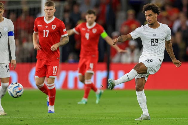 Wales v Denmark UEFA Nations League Oscar Bobb Of Norway during the UEFA Nations League Group D match at the Cardiff City Stadium, Cardiff 01 10 2026 UK Newspapers OUT Copyright: xGeraintxNicholasx FIL-24019-0083