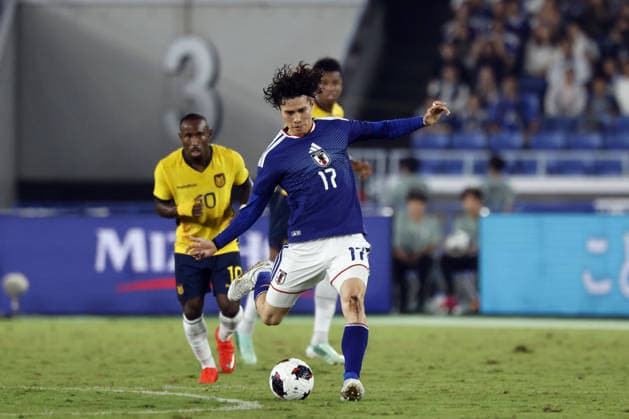 Ao Tanaka (JPN), OCTOBER 1, 2026 Soccer : KIRIN Cup 2026 match between Japan 0-0 (PK 5-4) Ecuador at International Stadium Yokohama, Kanagawa, Japan. Noxthirdxpartyxsales  aflo_352419130 ATSUSHIxTOKUMARUx