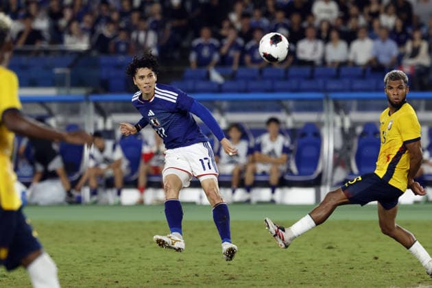 Ao Tanaka (JPN), OCTOBER 1, 2026 Soccer : KIRIN Cup 2026 match between Japan 0-0 (PK 5-4) Ecuador at International Stadium Yokohama, Kanagawa, Japan. Noxthirdxpartyxsales  aflo_352419136 ATSUSHIxTOKUMARUx