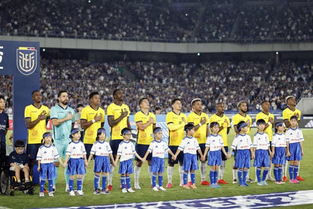 Ecuador team group, Mannschaftsbild, Totale OCTOBER 1, 2026 Soccer : KIRIN Cup 2026 match between Japan 0-0 (PK 5-4) Ecuador at International Stadium Yokohama, Kanagawa, Japan. Noxthirdxpartyxsales  aflo_352419153 ATSUSHIxTOKUMARUx