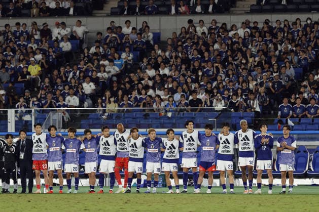 Japan team group, Mannschaftsbild, Totale OCTOBER 1, 2026 Soccer : KIRIN Cup 2026 match between Japan 0-0 (PK 5-4) Ecuador at International Stadium Yokohama, Kanagawa, Japan. Noxthirdxpartyxsales  aflo_352419212 ATSUSHIxTOKUMARUx