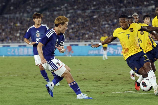 Ritsu Doan (JPN), OCTOBER 1, 2026 Soccer : KIRIN Cup 2026 match between Japan 0-0 (PK 5-4) Ecuador at International Stadium Yokohama, Kanagawa, Japan. Noxthirdxpartyxsales  aflo_352419222 ATSUSHIxTOKUMARUx