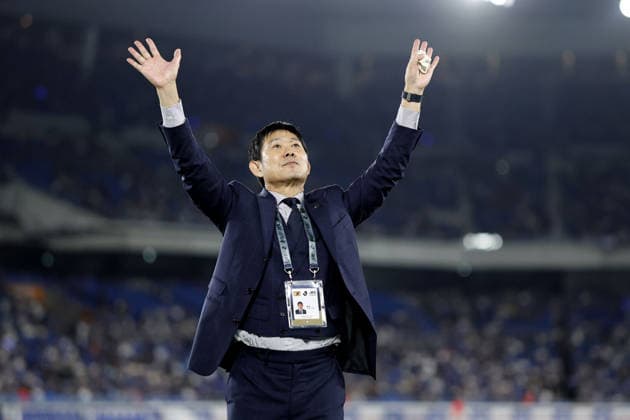 Hajime Moriyasu head coach (JPN), OCTOBER 1, 2026 Soccer : KIRIN Cup 2026 match between Japan 0-0 (PK 5-4) Ecuador at International Stadium Yokohama, Kanagawa, Japan. Noxthirdxpartyxsales  aflo_352419230 ATSUSHIxTOKUMARUx