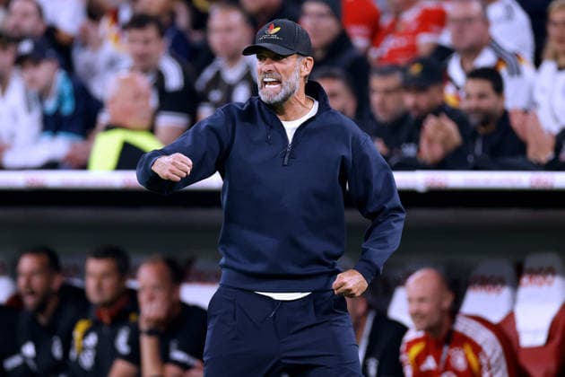 KLOPP Juergen Bundestrainer Team Deutschland UEFA Nations League Saison 2026 - 2027 Spiel Deutschland - Serbien 2 : 0 01.10.2026 Muenchen DFL REGULATIONS PROHIBIT ANY USE OF PHOTOGRAPHS as IMAGE SEQUENCES and or QUASI-VIDEO Copyright: xLacixPerenyix
