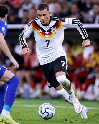 EL MALA Said Team Deutschland UEFA Nations League Saison 2026 - 2027 Spiel Deutschland - Serbien 2 : 0 01.10.2026 Muenchen DFL REGULATIONS PROHIBIT ANY USE OF PHOTOGRAPHS as IMAGE SEQUENCES and or QUASI-VIDEO Copyright: xLacixPerenyix
