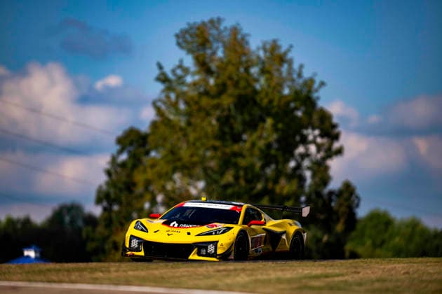 AUTO - IMSA - PETIT LE MANS 2026 03 GARCIA Antonio (esp), KIRCHHOFER Marvin (ger), SIMS Alexander (gbr), Corvette Racing by Pratt Miller Motorsports, Chevrolet Corvette Z06 GT3.R, action during the 2026 Motul Petit Le Mans, 11th round of the 2026 IMSA WeatherTech SportsCar Championship, from October 1 to 3, 2026 on the Michelin Raceway Road Atlanta in Braselton, Georgia, United States of America - BraseltonUnited States Copyright: xFabrizioxBoldonix