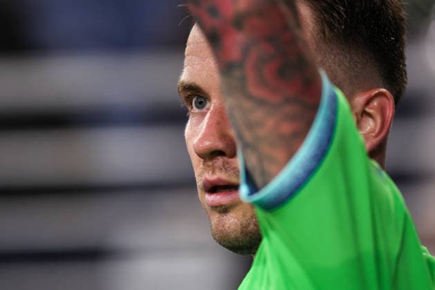 SEATTLE, WA - OCTOBER 01: Albert Rusnak 11 of the Seattle Sounders looks on during a game between Sporting Kansas City and the Seattle Sounders on October 1, 2026 at Lumen Field in Seattle, Washington. (Photo by Henry Rodenburg Icon Sportswire) SOCCER: OCT 01 MLS, Fussball Herren, USA Seattle Sounders FC vs Sporting Kansas City EDITORIAL USE ONLY Icon26100115