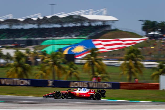 F1 - BAHRAIN GRAND PRIX IN MALAYSIA 2026 16 LECLERC Charles (mco), Scuderia Ferrari SF-26, action during the 2026 Formula 1 Bahrain Grand Prix in Malaysia, 16th round of the 2026 Formula One World Championship, WM, Weltmeisterschaft from October 2 to 4, 2026 on the Sepang International Circuit, in Sepang, Malaysia - SepangMalaysia  Copyright: xANTONINxVINCENTx