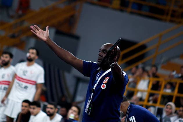 Al Ahly v Zamalek - Third Place Match - IHF Men s Super Globe Al Ahly coach during the third-place match between Al Ahly and Zamalek in the IHF Men s Super Globe at the New Administrative Capital Hall in Cairo, Egypt, on October 1, 2026. Cairo Egypt  Copyright: xAhmedxMosaadx originalFilename:mosad-notitle261001_npZYP.jpg