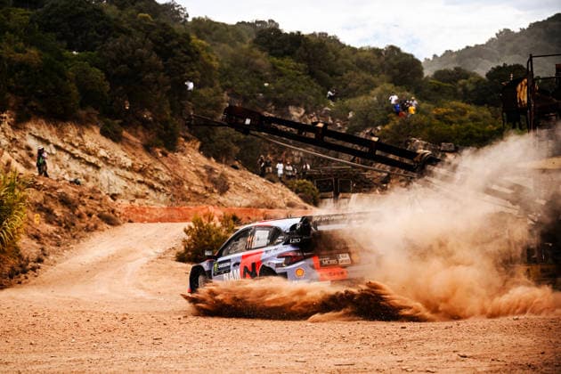 FIA WRC, Motorsport Rallye, WM Rally Italia Sardegna 2026 Thierry Neuville and co-driver Martijn Wydaeghe of the Hyundai Shell Mobis World Rally Team drive their Hyundai i20 N Rally1 during shakedown at the FIA World Rally Championship WRC Rally Italia Sardegna in Alghero, Sardinia, Italy, on October 1, 2026. Alghero Sardinia Italy  Copyright: xLucaxBarsalix originalFilename:barsali-wrcrally261001_np1AR.jpg