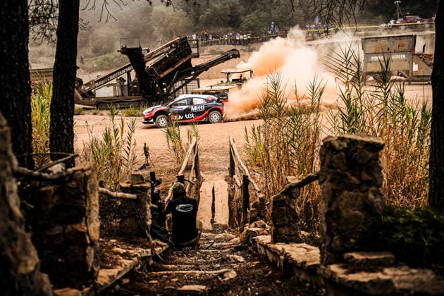 FIA WRC, Motorsport Rallye, WM Rally Italia Sardegna 2026 Martins Sesks and co-driver Renars Francis drive their M Ford World Rally Team Ford Puma Rally1 during shakedown at the FIA World Rally Championship WRC Rally Italia Sardegna in Alghero, Sardinia, Italy, on October 1, 2026. Alghero Sardinia Italy  Copyright: xLucaxBarsalix originalFilename:barsali-wrcrally261001_nplub.jpg