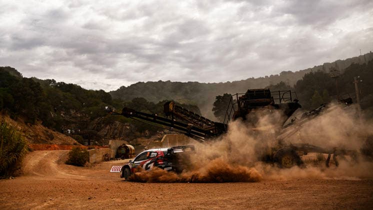 FIA WRC, Motorsport Rallye, WM Rally Italia Sardegna 2026 Takamoto Katsuta and co-driver Aaron Johnston of Toyota Gazoo Racing WRT drive their Toyota GR Yaris Rally1 during shakedown at the FIA World Rally Championship WRC Rally Italia Sardegna in Alghero, Sardinia, Italy, on October 1, 2026. Alghero Sardinia Italy  Copyright: xLucaxBarsalix originalFilename:barsali-wrcrally261001_nppQB.jpg