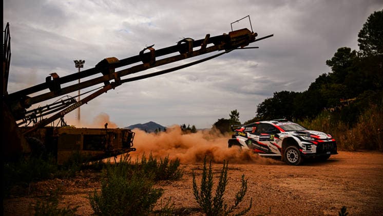 FIA WRC, Motorsport Rallye, WM Rally Italia Sardegna 2026 Roberto Dapra and co-driver Luca Guglielmetti drive their Skoda Fabia RS RC2 during shakedown at the FIA World Rally Championship Rally Italia Sardegna in Alghero, Sardinia, Italy, on October 1, 2026. Alghero Sardinia Italy  Copyright: xLucaxBarsalix originalFilename:barsali-wrcrally261001_npWfz.jpg