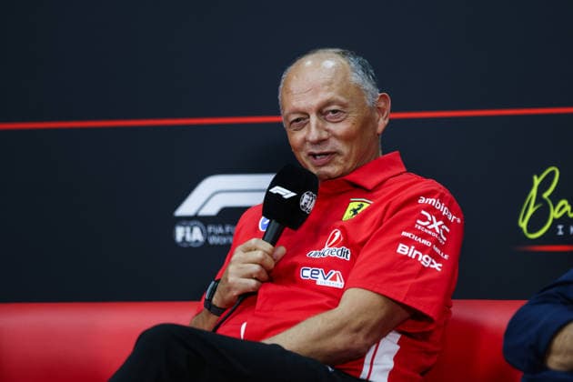 F1 - BAHRAIN GRAND PRIX IN MALAYSIA 2026 press conference, PK, Pressekonferenz VASSEUR Frà dà ric (fra), Team Principal & General Manager of the Scuderia Ferrari, portrait during the 2026 Formula 1 Bahrain Grand Prix in Malaysia, 16th round of the 2026 Formula One World Championship, WM, Weltmeisterschaft from October 2 to 4, 2026 on the Sepang International Circuit, in Sepang, Malaysia - SepangMalaysia Copyright: xANTONINxVINCENTx