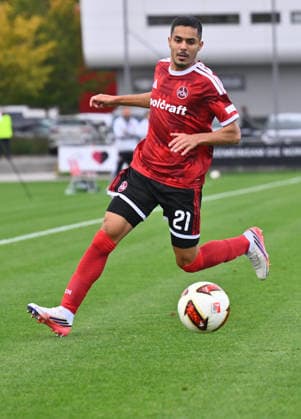 02.10.2026 - Fussball - Saison 2026 2027 - Testspiel Freundschaftsspiel Vorbereitungsspiel: 1. FC Nürnberg Nuernberg FCN ( Club ) - FC Ingolstadt FCI ( Schanzer ) - Sportfoto Zink - xwoxzix - Ioannis Masouras (21, 1. FC Nürnberg FCN )