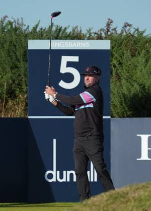Bubba Watson on the 5th tee Alfred Dunhill Links Championship, Round 2, Kingsbarns, Tayside, UK, Scotland - 02 Oct 2026 United Kingdom  Copyright: xStuartxWallace Shutterstockx 17181491v