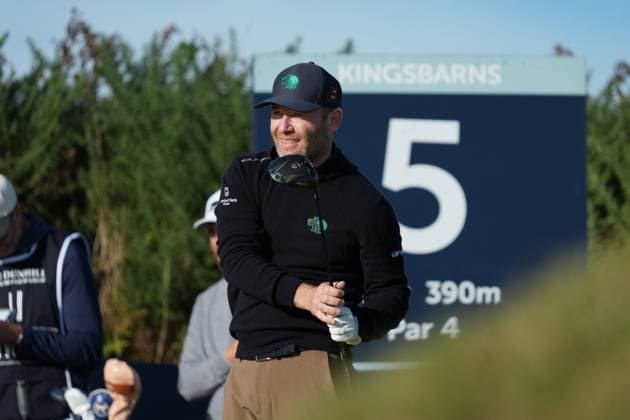 Branden Grace on the 5th tee Alfred Dunhill Links Championship, Round 2, Kingsbarns, Tayside, UK, Scotland - 02 Oct 2026 United Kingdom  Copyright: xStuartxWallace Shutterstockx 17181491af