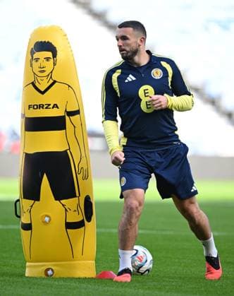 John McGinn Scotland Team Training, International Football, Barclays Hampden, Glasgow, Scotland, UK - 02 Oct 2026Glasgow Lesser Hampden Scotland United Kingdom  Copyright: xMarkxRunnacles Shutterstockx 17180413g
