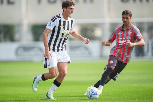 Juventus Andrea Cambiaso during the friendly soccer match between Juventus and Cremonese at the Juventus Training Center in Turin, north west Italy - Friday, October 02, 2026. - Soccer .  Copyright: xMarcoxAlpozzi LaPressex