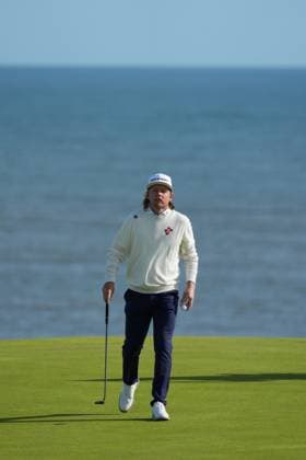 Cameron Smith on the 4th green Alfred Dunhill Links Championship, Round 2, Kingsbarns, Tayside, UK, Scotland - 02 Oct 2026 United Kingdom  Copyright: xStuartxWallace Shutterstockx 17181491as