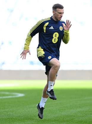 Lewis Ferguson Scotland Team Training, International Football, Barclays Hampden, Glasgow, Scotland, UK - 02 Oct 2026Glasgow Lesser Hampden Scotland United Kingdom  Copyright: xMarkxRunnacles Shutterstockx 17180413s