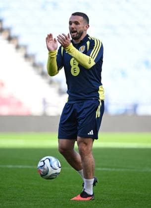 John McGinn Scotland Team Training, International Football, Barclays Hampden, Glasgow, Scotland, UK - 02 Oct 2026Glasgow Lesser Hampden Scotland United Kingdom  Copyright: xMarkxRunnacles Shutterstockx 17180413x
