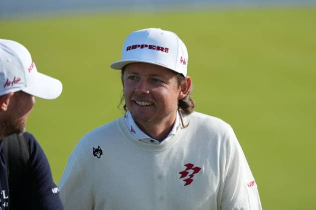Cameron Smith on the 4th green Alfred Dunhill Links Championship, Round 2, Kingsbarns, Tayside, UK, Scotland - 02 Oct 2026 United Kingdom  Copyright: xStuartxWallace Shutterstockx 17181491aw