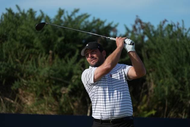 Francesco Molinari on the 5th hole Alfred Dunhill Links Championship, Round 2, Kingsbarns, Tayside, UK, Scotland - 02 Oct 2026 United Kingdom  Copyright: xStuartxWallace Shutterstockx 17181491br